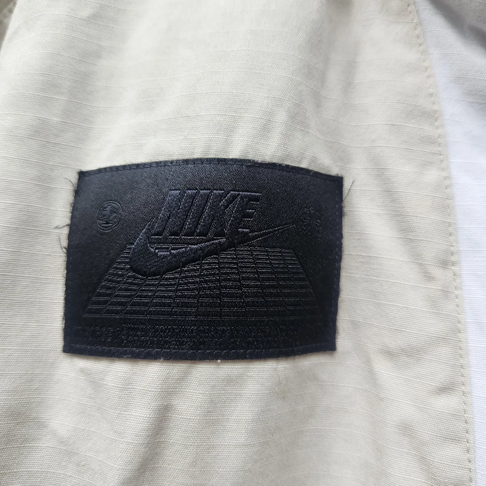 NIKE Air Force Jacket Men's Large White Pullover Half Zip Snowboard Ski Hoodie - Picture 5 of 16